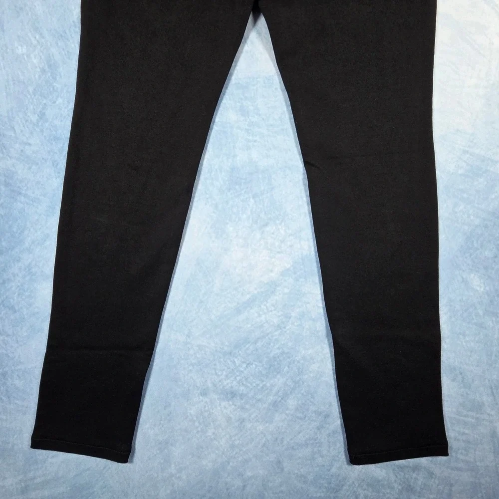 Michael Michael Kors Womens Black Ponte Knit Skinny Pants High Rise Leggings S
